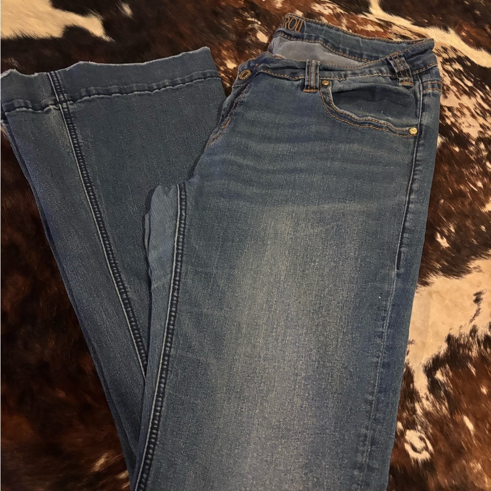 Rock & Roll Cowgirl Trouser Flare Jeans